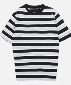 Cotton Horizontal Striped T-Shirt ATN0171