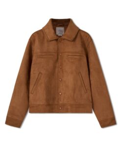 Men's Suede Leather Regular Form Jacket
